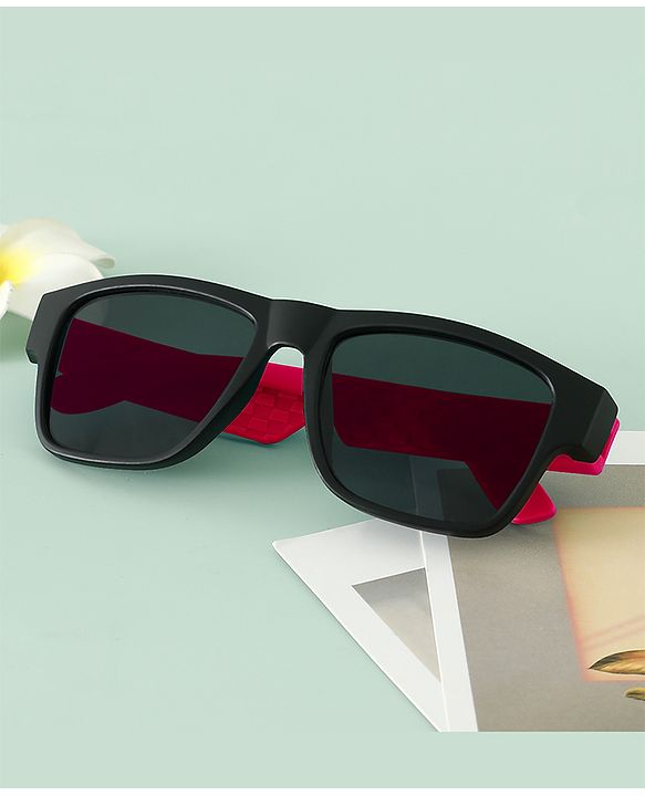 Babyhug Free Size Solid Colour Sunglasses - Black