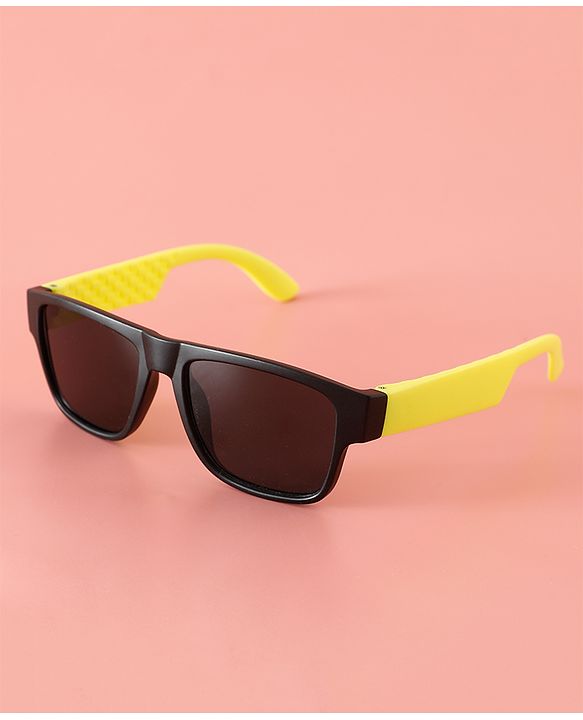 Babyhug Free Size Solid Colour Sunglasses - Black