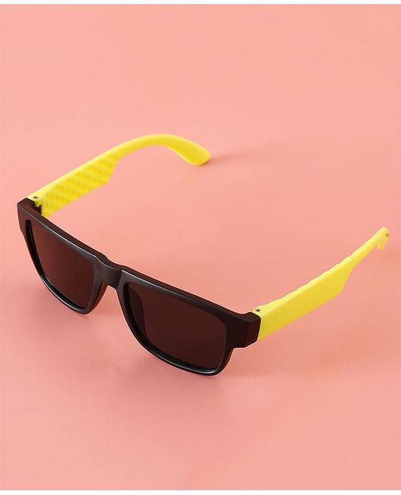 Babyhug Free Size Solid Colour Sunglasses - Black