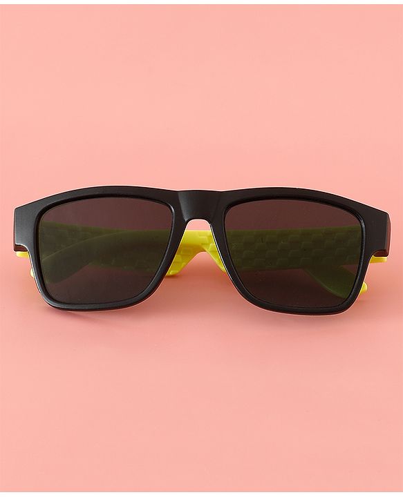 Babyhug Free Size Solid Colour Sunglasses - Black