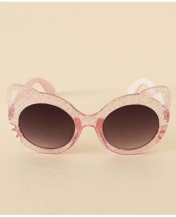 Babyhug Free Size Sunglasses Cat Shape - Black