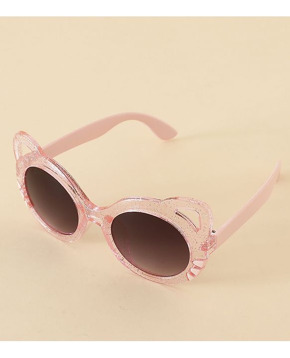 Babyhug Free Size Sunglasses Cat Shape - Black