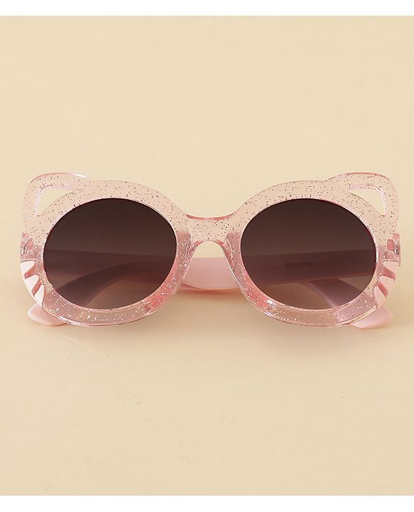 Babyhug Free Size Sunglasses Cat Shape - Black