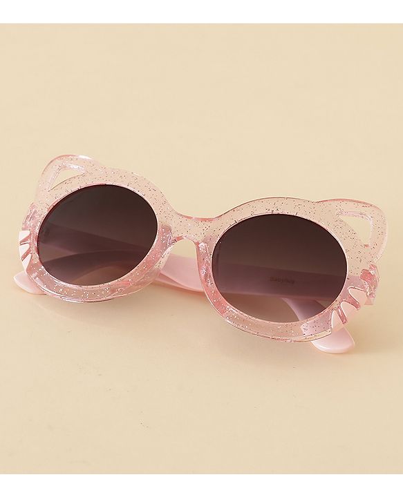 Babyhug Free Size Sunglasses Cat Shape - Black
