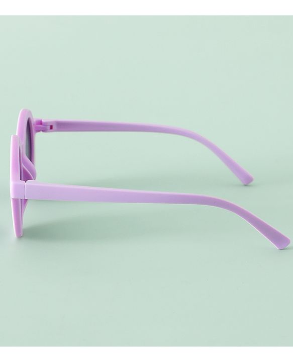 Babyhug Solid Round Sunglasses - Purple