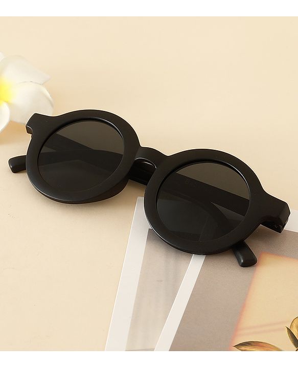 Babyhug Solid Round Sunglasses - Purple
