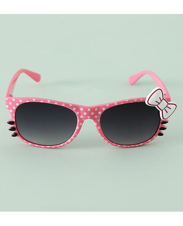Babyhug Sunglasses With Bow Applique - Red