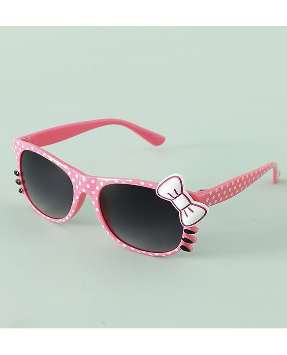 Babyhug Sunglasses With Bow Applique - Red