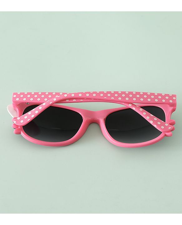 Babyhug Sunglasses With Bow Applique - Red
