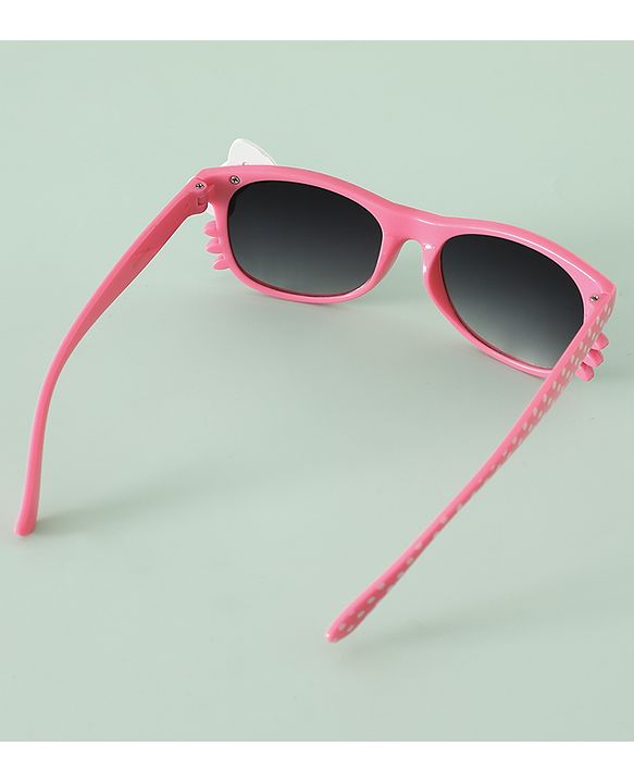 Babyhug Sunglasses With Bow Applique - Red