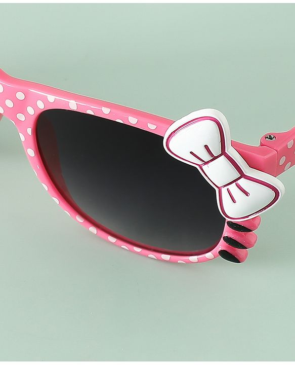 Babyhug Sunglasses With Bow Applique - Red