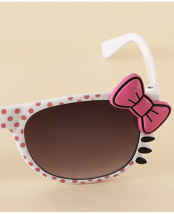 Babyhug Sunglasses With Bow Applique - Red