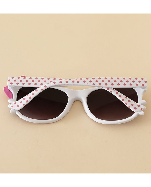 Babyhug Sunglasses With Bow Applique - Red