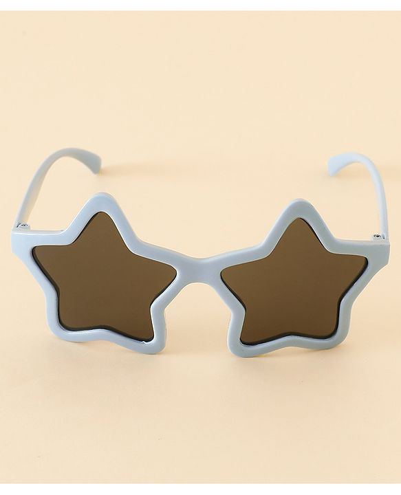 Babyhug Free Size Sunglasses Star Shape - Blue