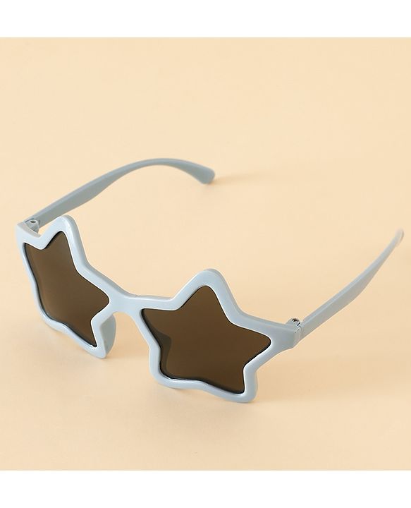Babyhug Free Size Sunglasses Star Shape - Blue