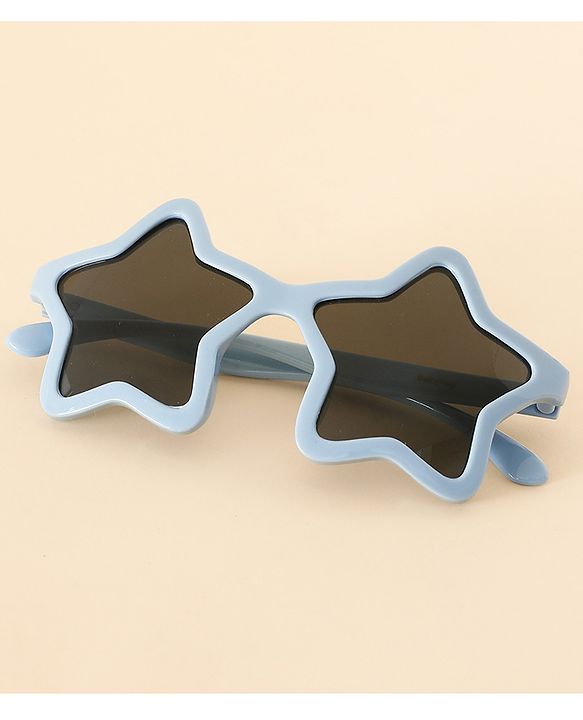 Babyhug Free Size Sunglasses Star Shape - Blue