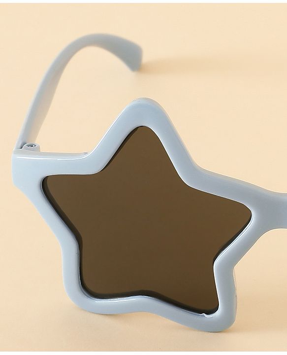 Babyhug Free Size Sunglasses Star Shape - Blue