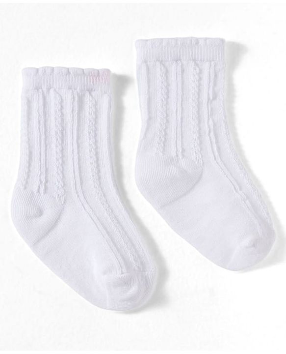 Cute Walk by Babyhug Non Terry Knit Ankle Length Anti Bacterial Socks Pack of 3 - Multicolour