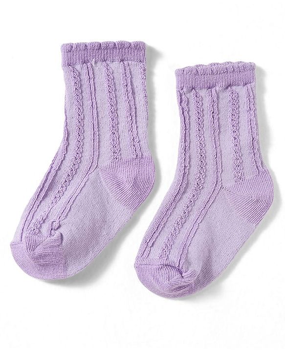 Cute Walk by Babyhug Non Terry Knit Ankle Length Anti Bacterial Socks Pack of 3 - Multicolour