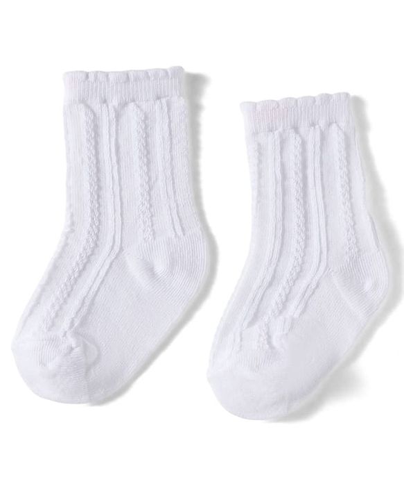 Cute Walk by Babyhug Non Terry Knit Ankle Length Anti Bacterial Socks Pack of 3 - Multicolour