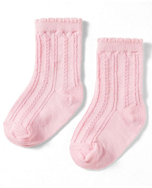 Cute Walk by Babyhug Non Terry Knit Ankle Length Anti Bacterial Socks Pack of 3 - Multicolour