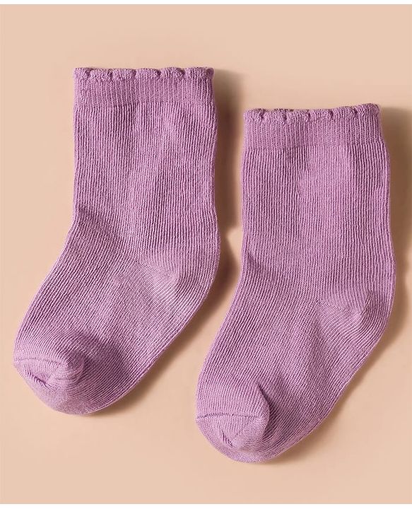 Cute Walk by Babyhug Non Terry Knit Ankle Length Anti Bacterial Socks With Polka Dots Pack of 3 - Multicolour