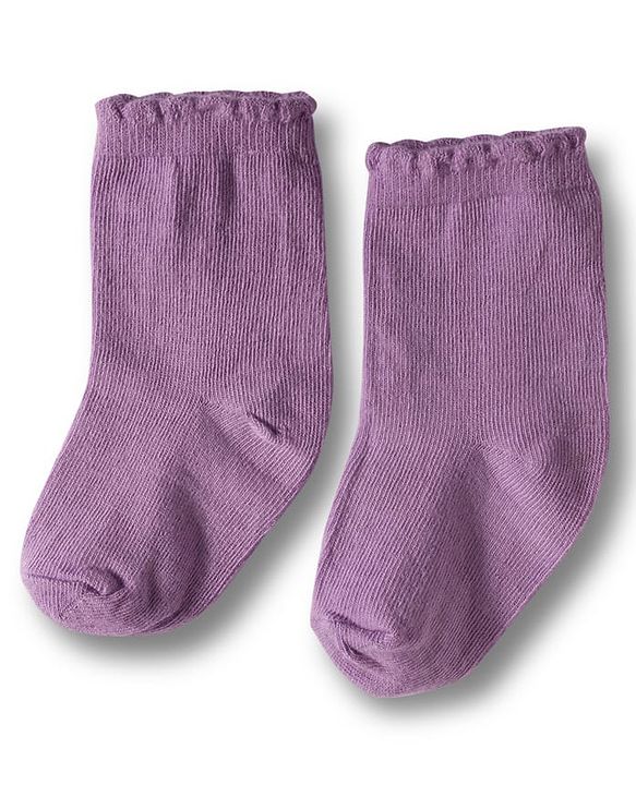 Cute Walk by Babyhug Non Terry Cotton Knit Ankle Length Anti Bacterial Solid Socks Pack of 3 - Multicolour