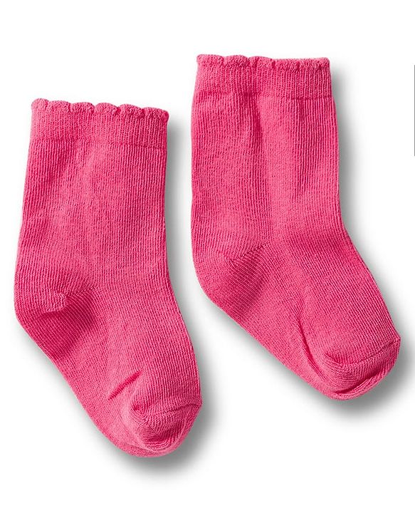 Cute Walk by Babyhug Non Terry Cotton Knit Ankle Length Anti Bacterial Solid Socks Pack of 3 - Multicolour
