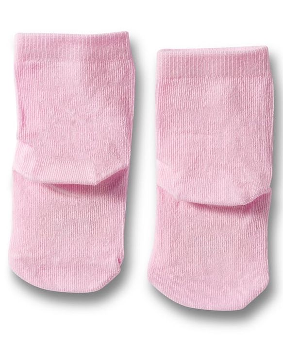 Cute Walk by Babyhug Non Terry Cotton Knit Ankle Length Anti Bacterial Socks With Animal Design Pack Of 3 - Multicolour