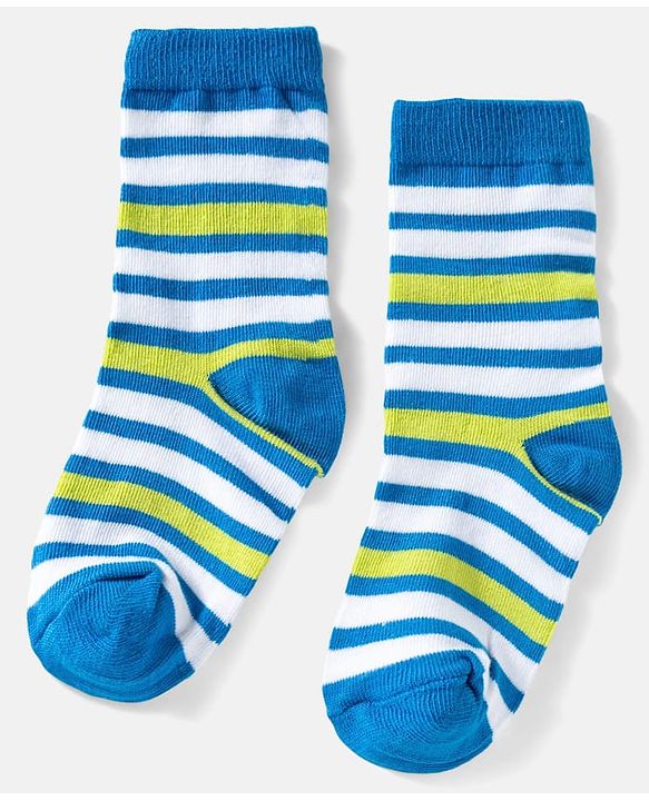 Cute Walk by Babyhug Ankle Length Anti Bacterial Socks with Panda Design Pack of 3 - Multicolour