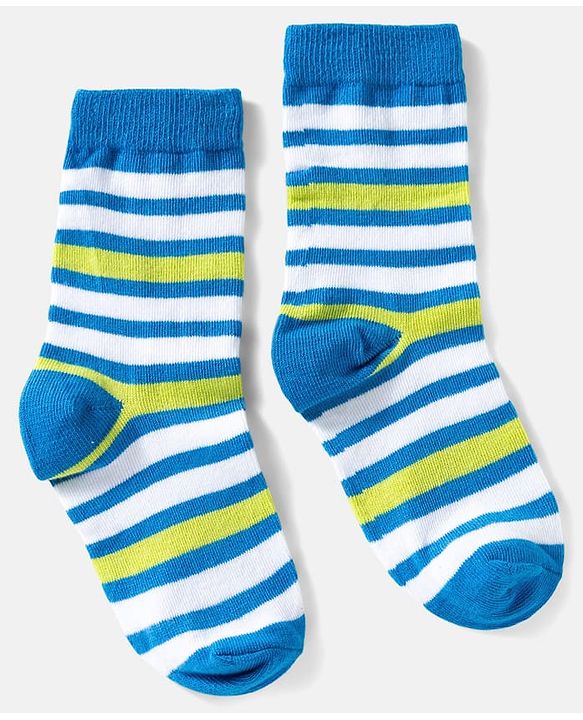 Cute Walk by Babyhug Ankle Length Anti Bacterial Socks with Panda Design Pack of 3 - Multicolour
