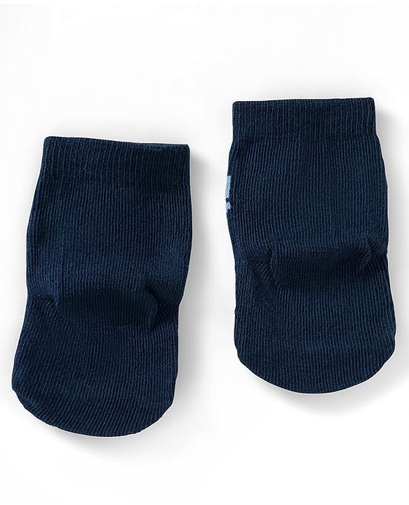 Cute Walk by Babyhug Ankle Length Anti Bacterial Socks with Vehicle Design Pack of 3 - Multicolour