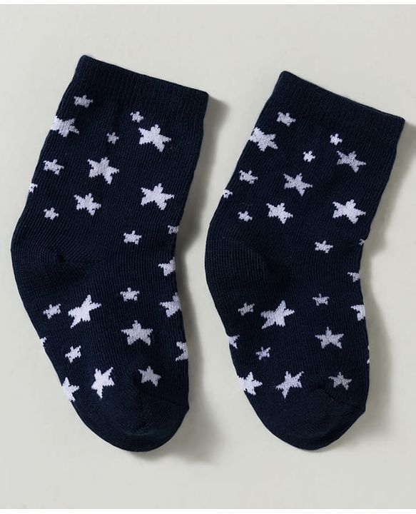 Cute Walk by Babyhug Non Terry Knit Ankle Length Anti Bacterial Striped & Lion Designed Socks Pack of 3 - Multicolor