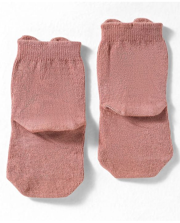 Cute Walk by Babyhug Non Terry Cotton Knit Ankle Length Anti Bacterial Socks With Animal Design Pack Of 3 - Multicolour