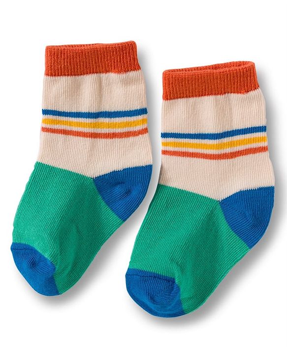 Cute Walk by Babyhug Non Terry Cotton Knit Ankle Length Anti Bacterial Socks With Dino Design Pack Of 3 - Multicolour