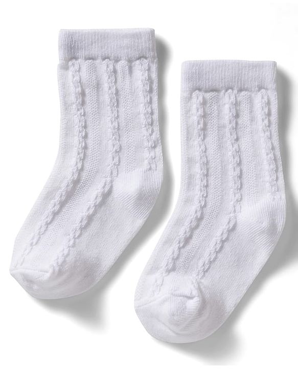 Cute Walk by Babyhug Non Terry Knit Ankle Length Anti Bacterial Solid Socks Pack of 3 - Grey Orange & White