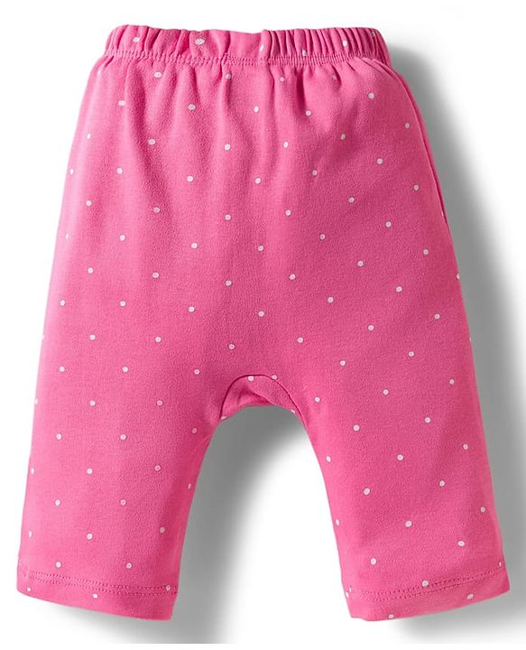 Babyhug 100% Cotton Interlock Knit Full Sleeves Inner Wear Set With Cap Mittens & Booties  - Baby Pink