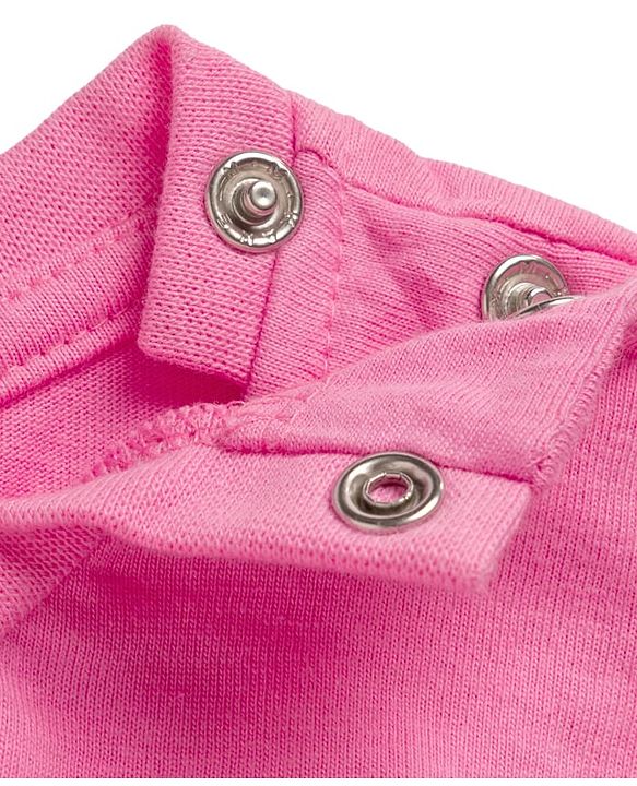 Babyhug Cotton Knit Full Sleeves Night Suit With Floral Print - Pink