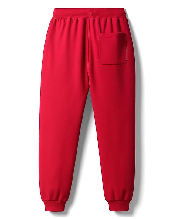 Pine Kids Marvel Terry Knit Full Length Lounge Pant with Marvel Graphic & Tape Detailing - Red