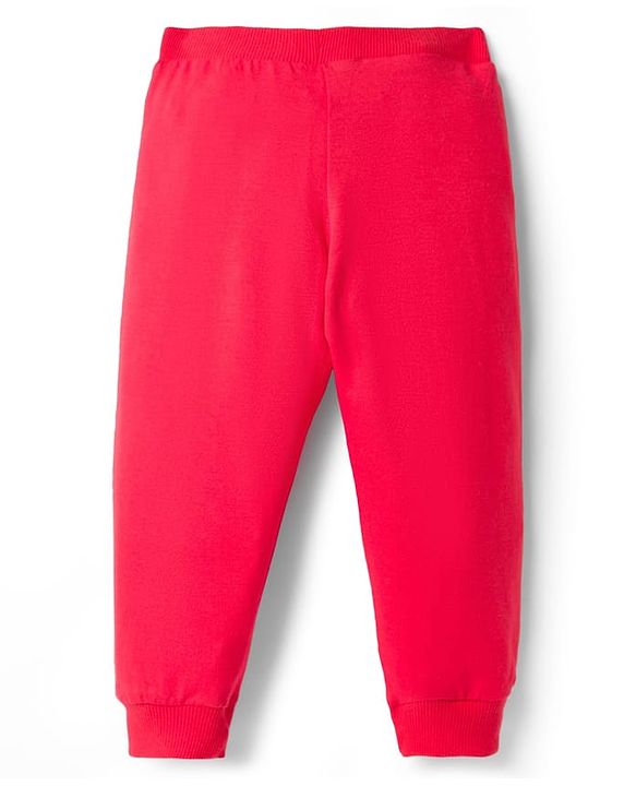 Babyhug Single Jersey Cotton Knit Full Length Striped Lounge Pants Pack Of 3 -Multicolour