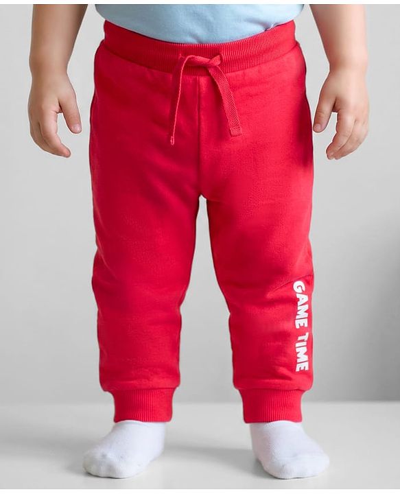 Babyhug Single Jersey Cotton Knit Full Length Striped Lounge Pants Pack Of 3 -Multicolour
