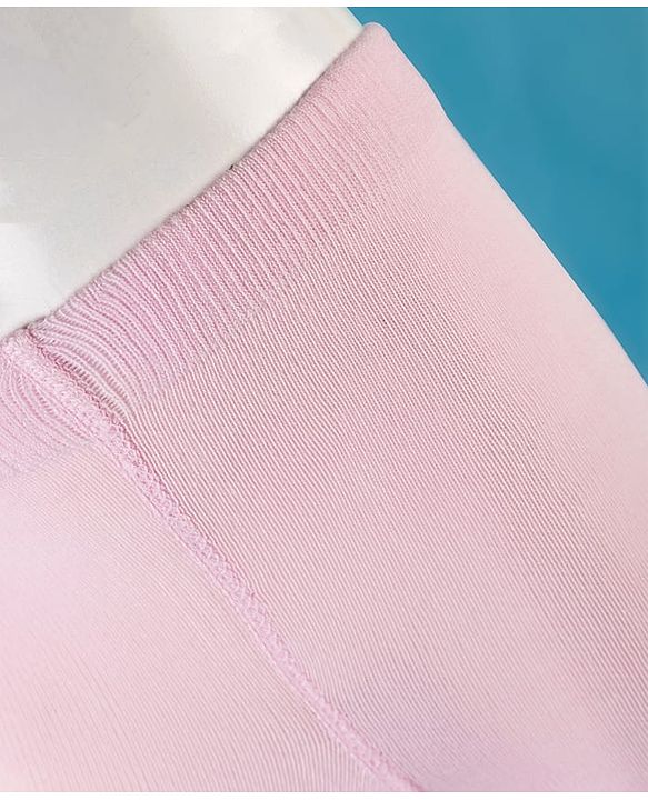 Cute Walk by Babyhug Cotton Knit Footed Anti Bacterial Tights With Floral Design - Pink