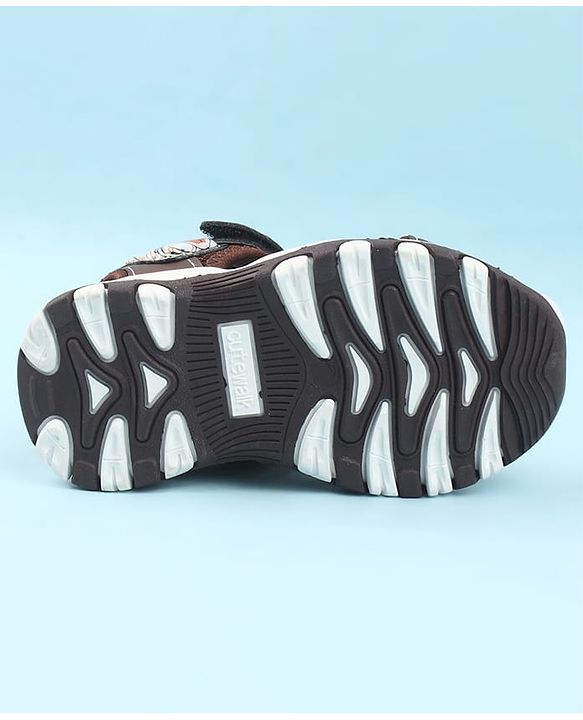 Cute Walk by Babyhug Velcro Closure Sandals - Light Blue