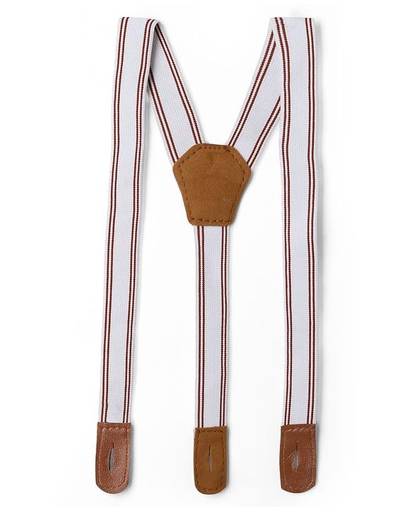 Babyhug Cotton Woven Full Sleeves Checkered Shirt & Trouser Set with Suspender - Maroon