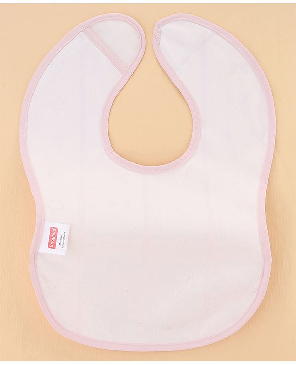 Babyhug Waterproof PU Sleeveless Feeding Bibs Pack of 2 - Bunny & Whale Print| Crumb Catcher Pocket| Easy Wipe Clean| Easy Velcro Closure| Weaning & Feeding Bibs| 0+ Months