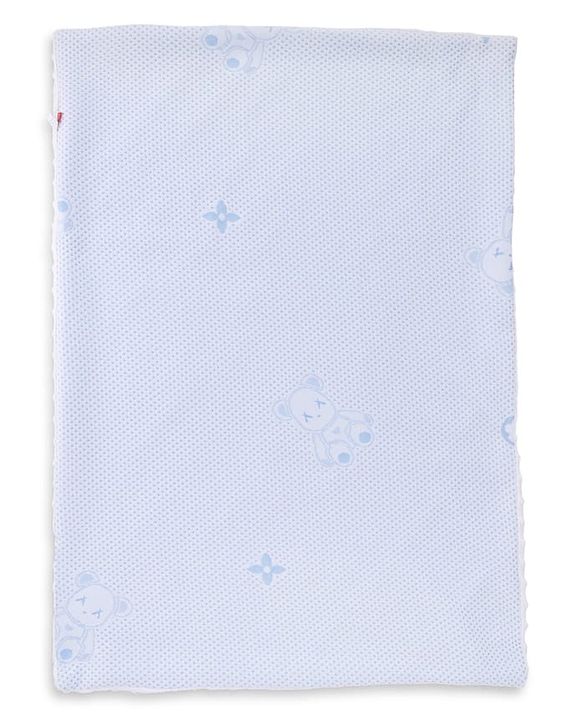 Babyhug Soft & Lightweight All-Season Baby Blanket Gentle & Breathable Durable & Machine Washable Ideal for 012 Months New Born Gifting Option Travel Friendly 100cm X 75cm   Blue