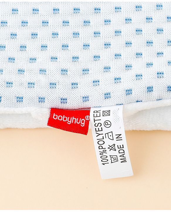 Babyhug Soft & Lightweight All-Season Baby Blanket Gentle & Breathable Durable & Machine Washable Ideal for 012 Months New Born Gifting Option Travel Friendly 100cm X 75cm   Blue