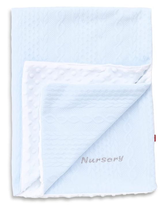 Babyhug Soft & Lightweight All-Season Baby Blanket Gentle & Breathable Durable & Machine Washable Ideal for 012 Months New Born Gifting Option Travel Friendly 100cm X 75cm -Blue