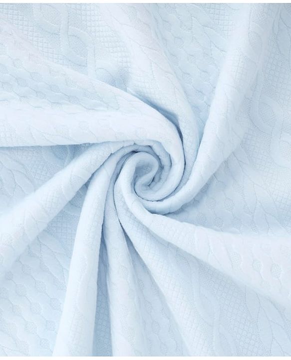 Babyhug Soft & Lightweight All-Season Baby Blanket Gentle & Breathable Durable & Machine Washable Ideal for 012 Months New Born Gifting Option Travel Friendly 100cm X 75cm -Blue