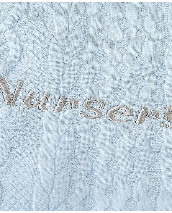 Babyhug Soft & Lightweight All-Season Baby Blanket Gentle & Breathable Durable & Machine Washable Ideal for 012 Months New Born Gifting Option Travel Friendly 100cm X 75cm -Blue
